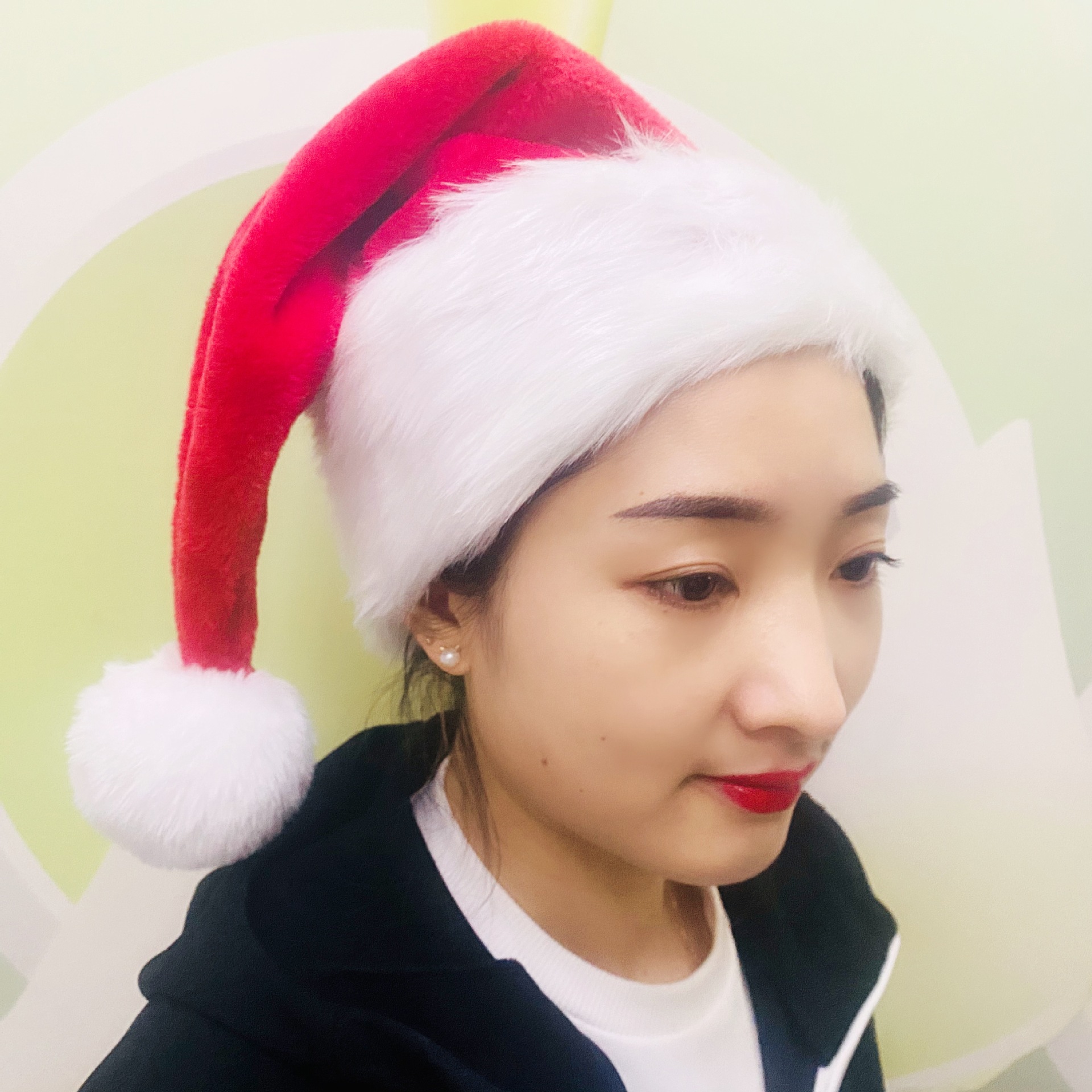 HighEnd Long Velvet Red Christmas Hat Thicken and Enlarged Foreign Trade Christmas HotSelling Decorations HighEnd Long Velvet Red Christmas Hat Thicken and Enlarged Foreign Trade Christmas HotSelling Decorations