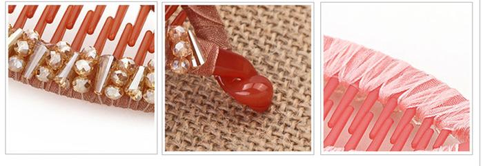 2016 the latest Korean headdress jewelry hairpin clip socks crystal crafts toys