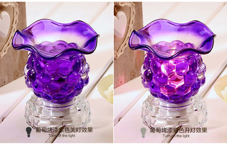 Hot promotions creative gifts Lacquered glass grape dimming aromatherapy Nightlight crystal Crafts Hot promotions creative gifts Lacquered glass grape dimming aromatherapy Nightlight crystal Crafts