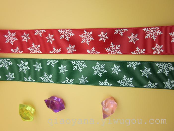 Factory Direct Sales Ribbon Printing Christmas Hat Printing Ribbon 2.5cm Ribbed Band Printing Christmas Snowflake Bell Factory Direct Sales Ribbon Printing Christmas Hat Printing Ribbon 2.5cm Ribbed Band Printing Christmas Snowflake Bell