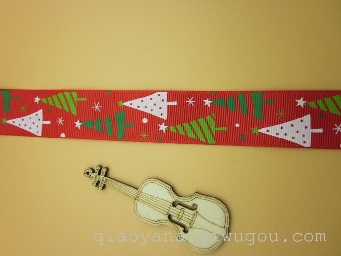 Factory Direct Sales Ribbon Printing Christmas Hat Printing Ribbon 2.5cm Ribbed Band Printing Christmas Snowflake Bell Factory Direct Sales Ribbon Printing Christmas Hat Printing Ribbon 2.5cm Ribbed Band Printing Christmas Snowflake Bell