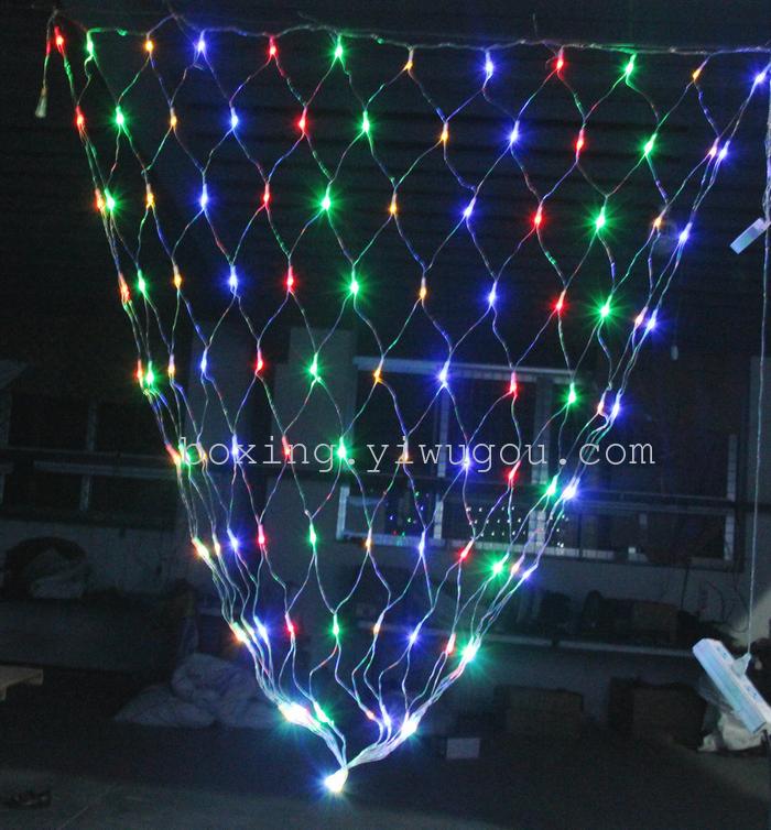 For example, Led net lights, string lights, stars, sky lights, plaid lights, Christmas tree glglons