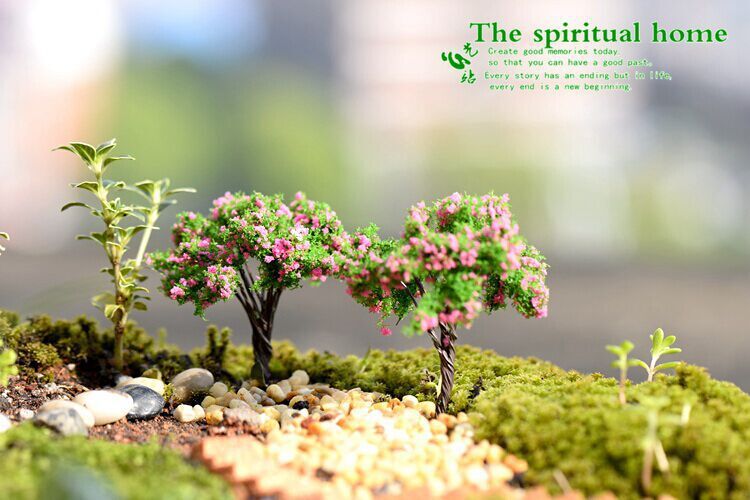 Micro Landscape Ornaments Emulation Christmas Tree Artificial Flower Cherry Blossom Succulent Accessories Material Zakka Ornaments and Accessories Micro Landscape Ornaments Emulation Christmas Tree Artificial Flower Cherry Blossom Succulent Accessories Material Zakka Ornaments and Accessories