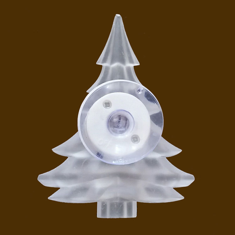 Manufacturers direct creative LED Christmas tree small night light sucker lamp wall lamp decorative lights