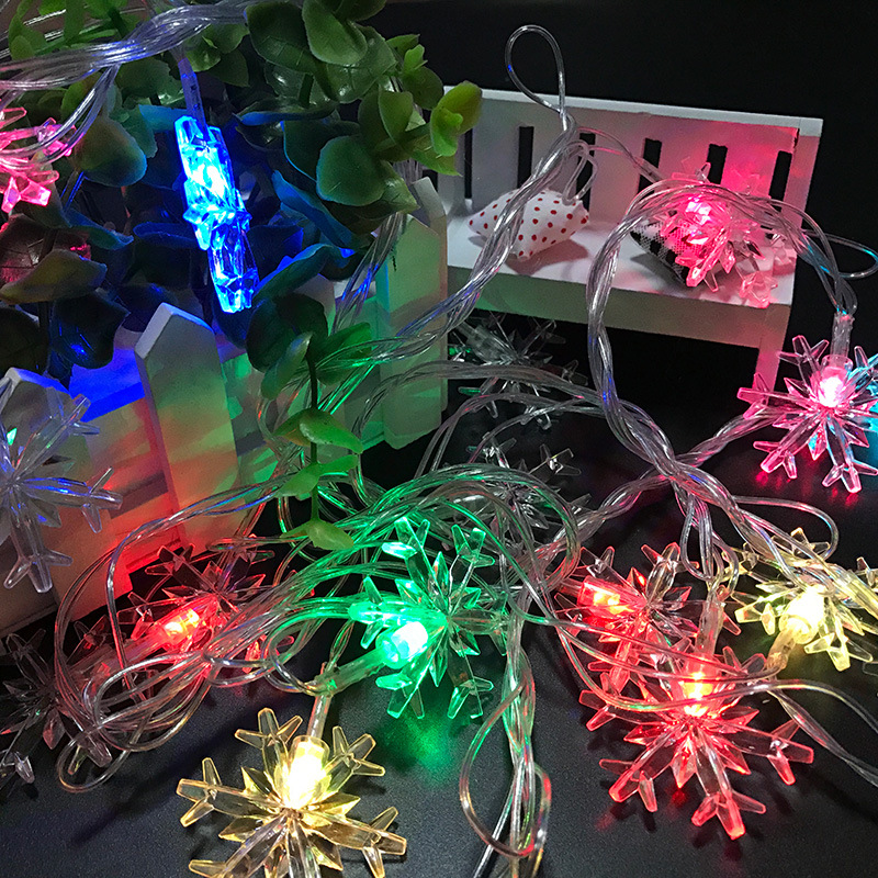 Manufacturers direct Christmas decoration gifts LED snow lights Christmas tree decorative lighting strip