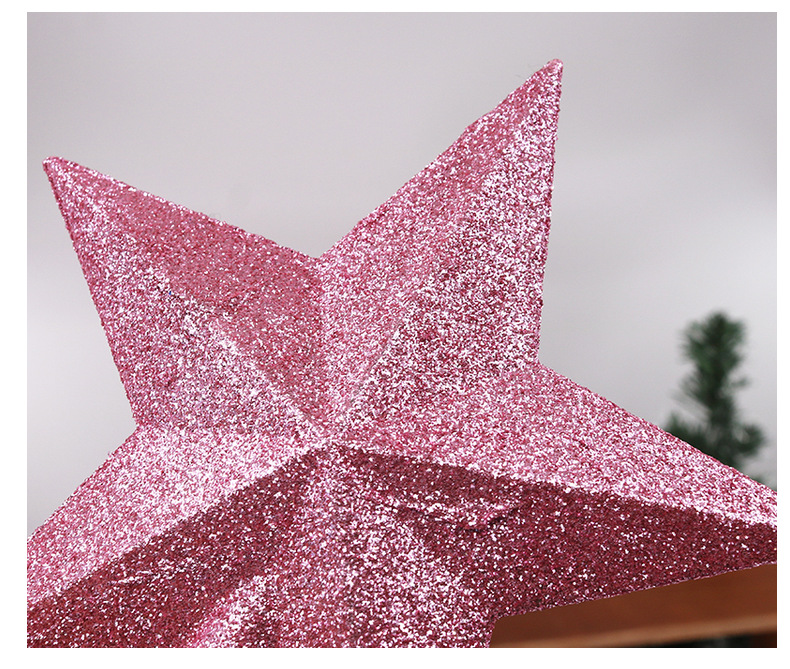 Celt Christmas Decorative Christmas Tree Top Star 101520cm Pink Christmas Tree Top FivePointed Star Celt Christmas Decorative Christmas Tree Top Star 101520cm Pink Christmas Tree Top FivePointed Star
