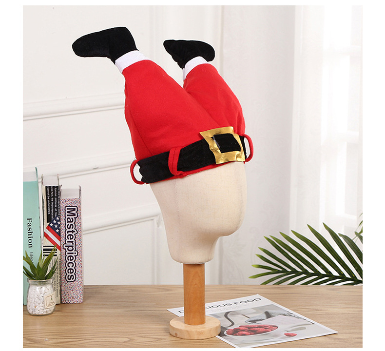 Christmas Hat 2021 Christmas New Party Ball Dress up Clown Hat Halloween Christmas Decorations Wholesale