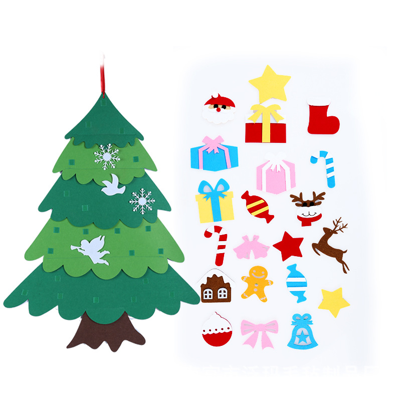 Spot Felt Christmas Tree Stereo DIY Christmas Tree Splicing Christmas Tree New Christmas Decorations Spot Felt Christmas Tree Stereo DIY Christmas Tree Splicing Christmas Tree New Christmas Decorations