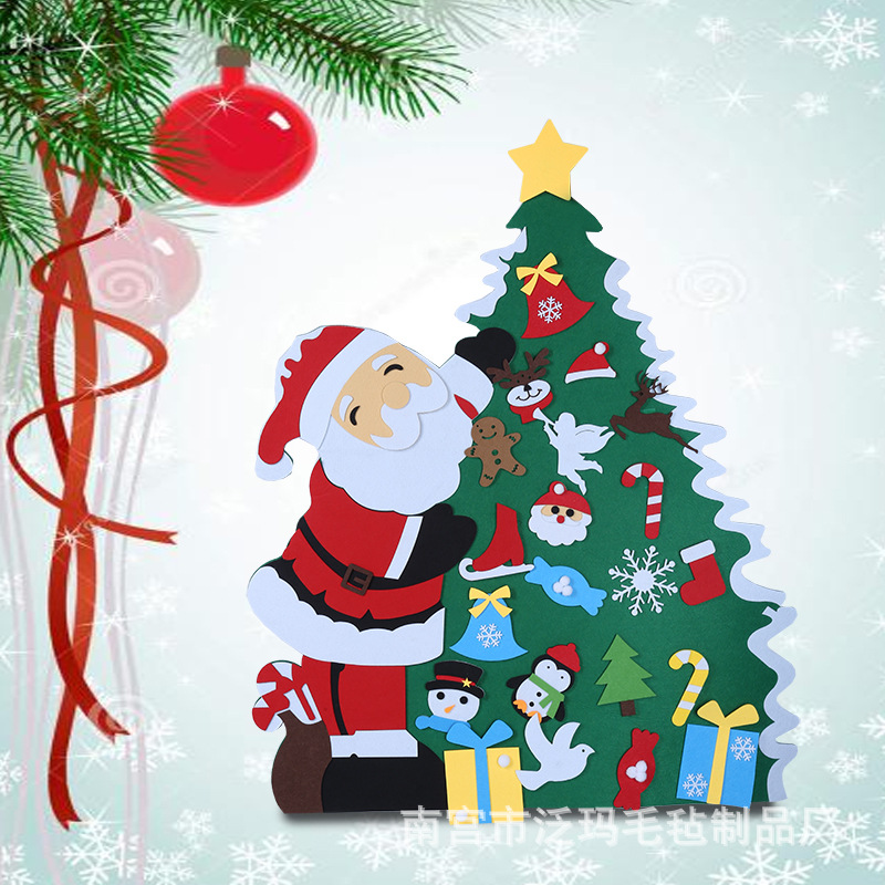 Spot Felt Christmas Tree Stereo DIY Christmas Tree Splicing Christmas Tree New Christmas Decorations Spot Felt Christmas Tree Stereo DIY Christmas Tree Splicing Christmas Tree New Christmas Decorations