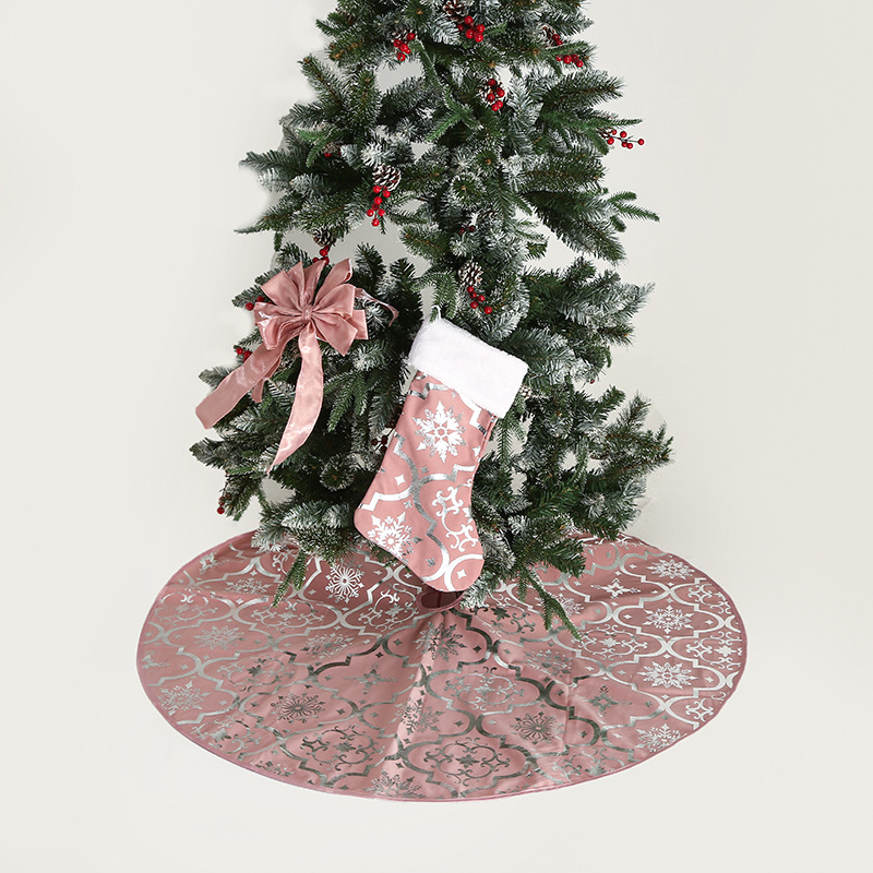 New cross border Christmas tree dress Christmas tree decoration Christmas tree skirt tree bottom apron Christmas tree skirt
