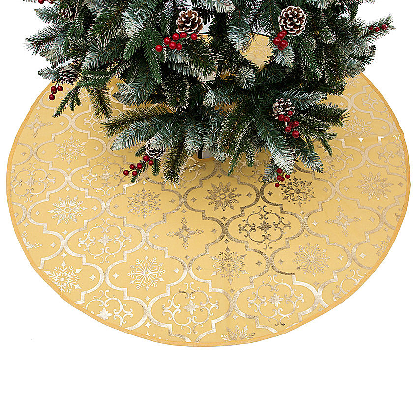 New cross border Christmas tree dress Christmas tree decoration Christmas tree skirt tree bottom apron Christmas tree skirt