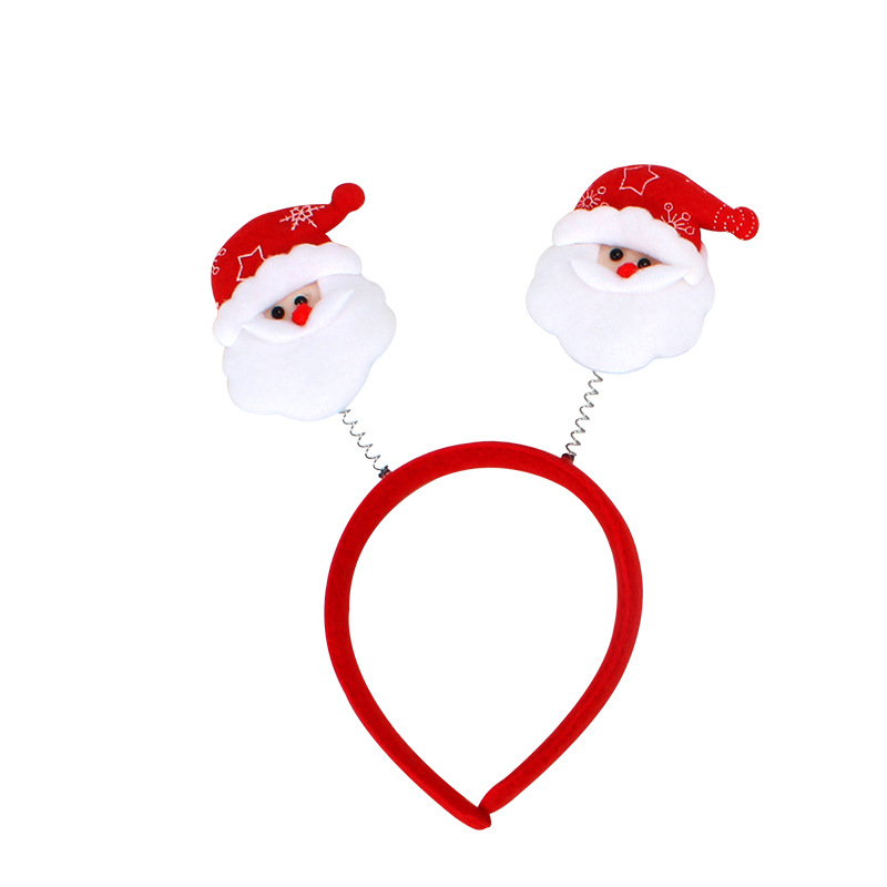 Christmas Decorations Christmas Gifts Christmas Head Buckle Santa&#039;s Headband Antlers Head Buckle Holiday Party Dress up