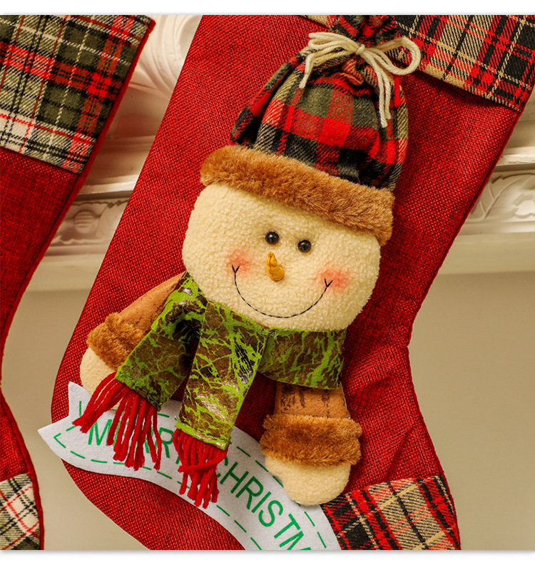 Christmas Gift Adult and Children Gift Socks Hanging Decoration Dress up Party Atmosphere Christmas Decoration Christmas Stockings