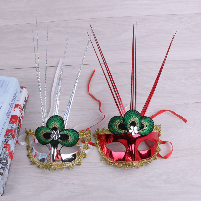 Halloween masquerade dance girl mask ghost festival children&#039;s day mask supplies crown mask