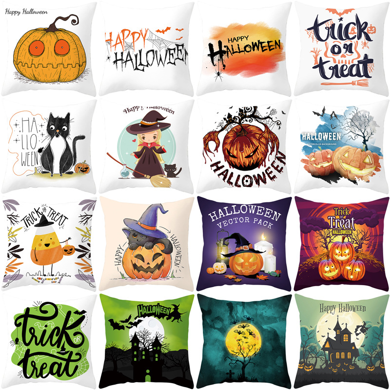 Nordic Ins Household Supplies Halloween Printing Cushion Cushion Cover One Product Dropshipping Amazon AliExpress