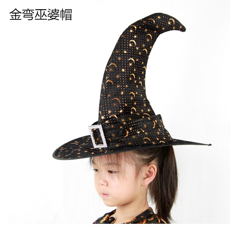 Cos Makeup Ball Props Halloween Supplies Bar Decoration Dress up Witch Hat Pumpkin Wizard's Hat Cos Makeup Ball Props Halloween Supplies Bar Decoration Dress up Witch Hat Pumpkin Wizard's Hat
