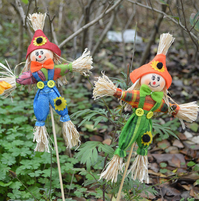 Cross-Border New Arrival Halloween Idyllic Decoration Props Pumpkin Scarecrow Size Doll Haunted House Bar Party Supplies Cross-Border New Arrival Halloween Idyllic Decoration Props Pumpkin Scarecrow Size Doll Haunted House Bar Party Supplies