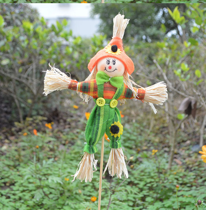 Cross-Border New Arrival Halloween Idyllic Decoration Props Pumpkin Scarecrow Size Doll Haunted House Bar Party Supplies Cross-Border New Arrival Halloween Idyllic Decoration Props Pumpkin Scarecrow Size Doll Haunted House Bar Party Supplies