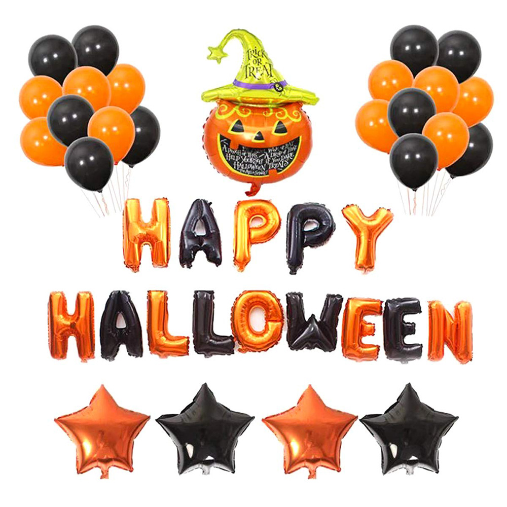 Amazon Halloween Balloon Package Pumpkin Bat Letter Hanging Flag Halloween Party Supplies Decoration Amazon Halloween Balloon Package Pumpkin Bat Letter Hanging Flag Halloween Party Supplies Decoration