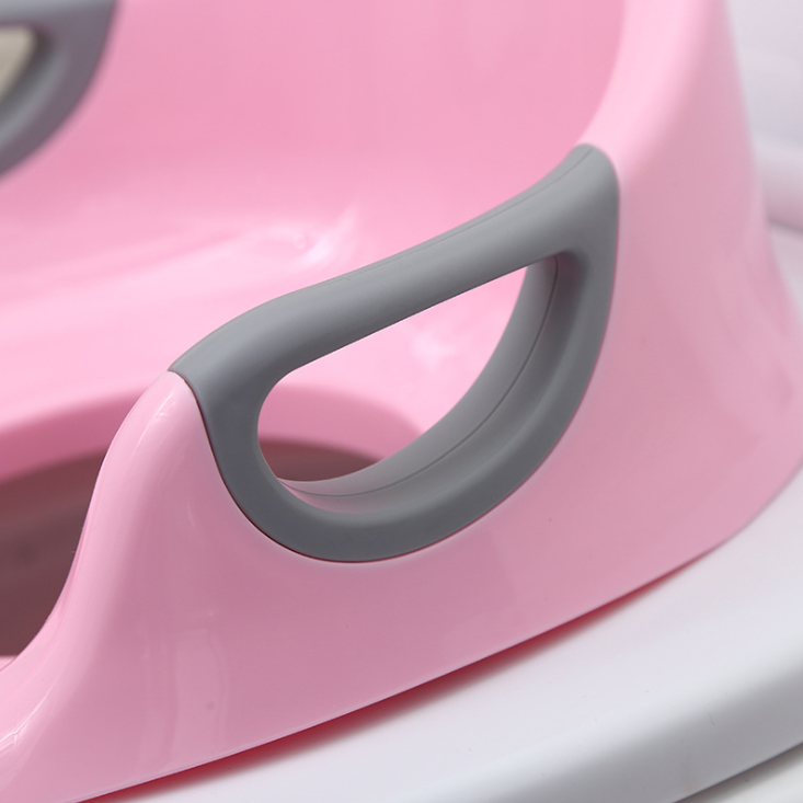 Plastic Trumpet Children&#039;s Toilet Seat Baby and Infant Toilet Cover Ladder Toilet for Children Aged 0-5