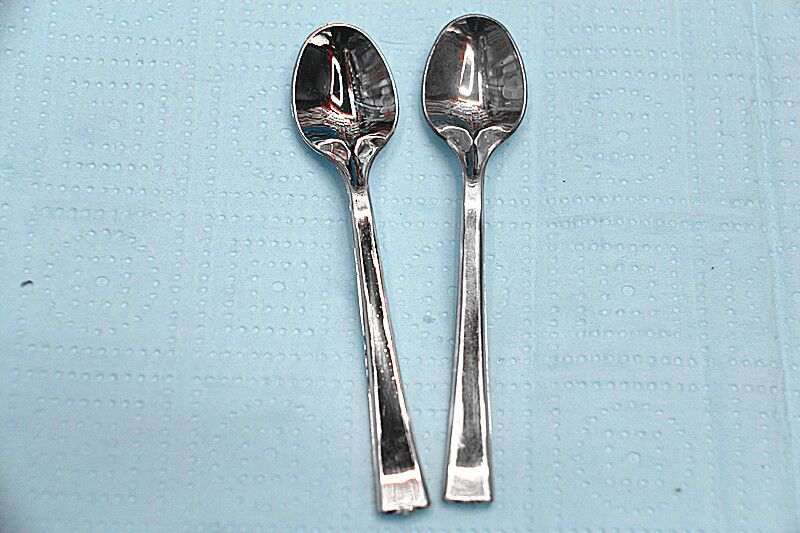 Trumpet plastic spoon spoon children disposables