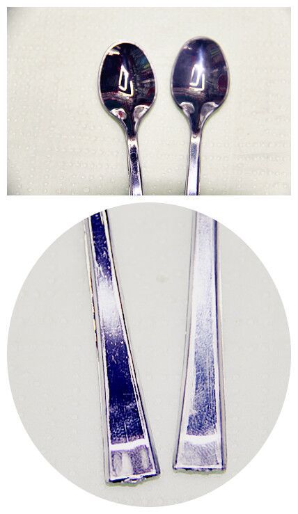 Trumpet plastic spoon spoon children disposables