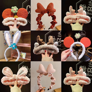 Korean New Flocking Mini Claw Clip Trumpet Bangs Side Clip Hair Clip for Broken Hair Temperament Hair Clips Hair Accessories