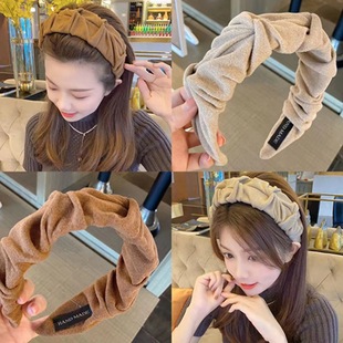 Korean New Flocking Mini Claw Clip Trumpet Bangs Side Clip Hair Clip for Broken Hair Temperament Hair Clips Hair Accessories