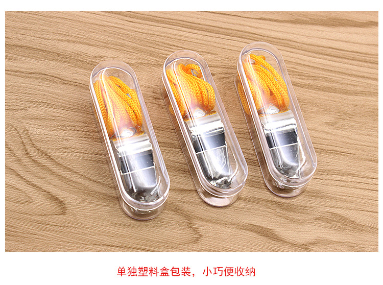 Referee Whistle Metal Whistle Stainless Steel Whistle Sports Whistle Sports Supplies with Lanyard Referee Whistle Metal Whistle Stainless Steel Whistle Sports Whistle Sports Supplies with Lanyard