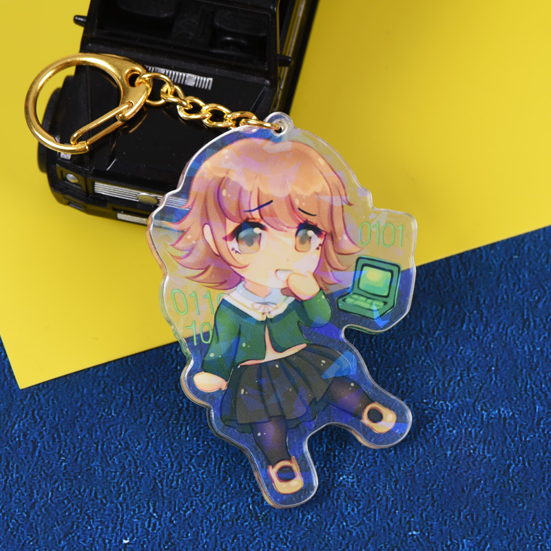Acrylic Key Chain Customization Star Creative Advertising Key Chain DIY Cartoon Animation Pendant Keychain Customized Acrylic Key Chain Customization Star Creative Advertising Key Chain DIY Cartoon Animation Pendant Keychain Customized