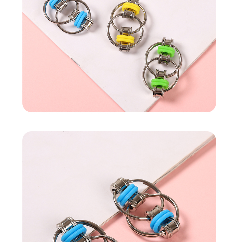 Key Ring Fidget Toy Decompression Chain Vent Toy Decompression Chain Keychain Fidget Toy