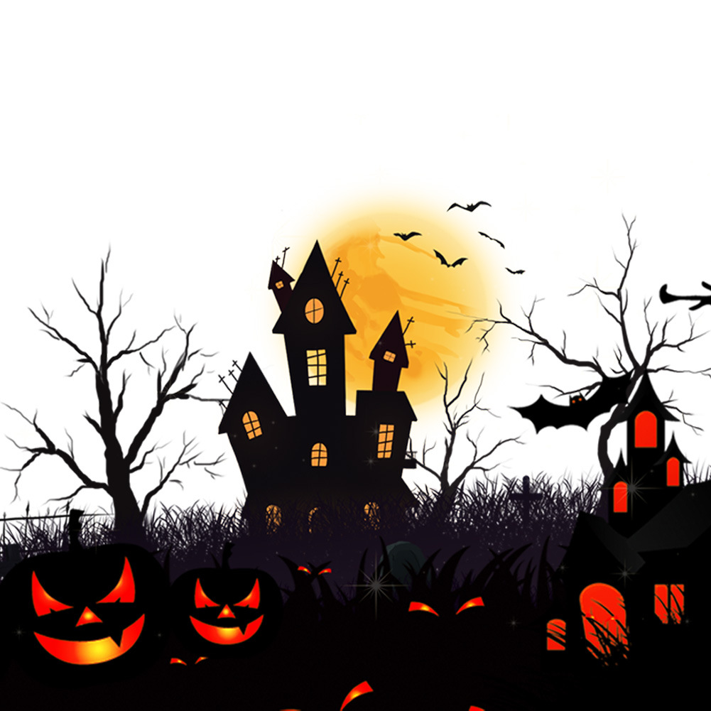Halloween Ghost Skull Pumpkin Bat Aluminum Foil Balloon Halloween Ghost Skull Pumpkin Bat Aluminum Foil Balloon