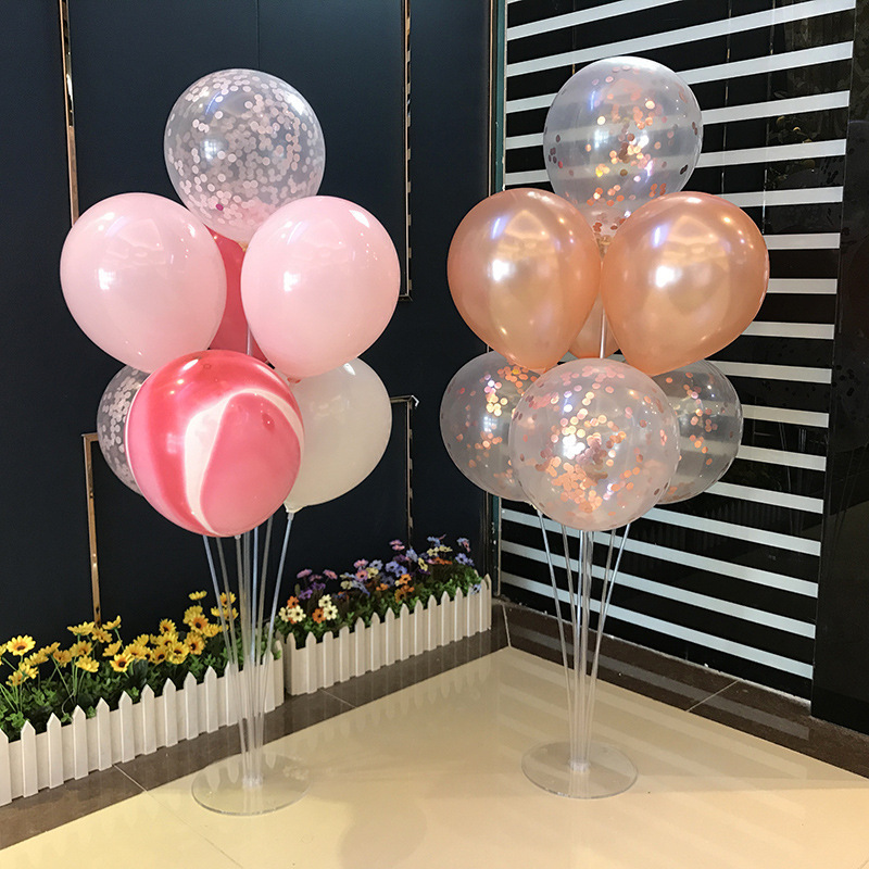 Balloon Table Drifting Display Stand Wedding Party Venue Atmosphere Layout Table Drifting Base Pole Bracket Detachable