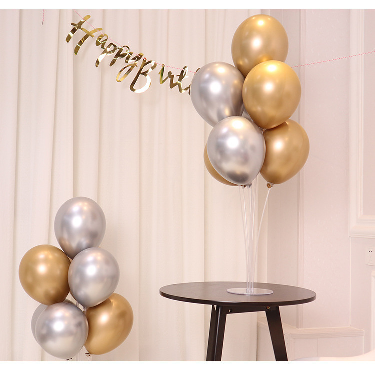 Balloon Table Drifting Display Stand Wedding Party Venue Atmosphere Layout Table Drifting Base Pole Bracket Detachable
