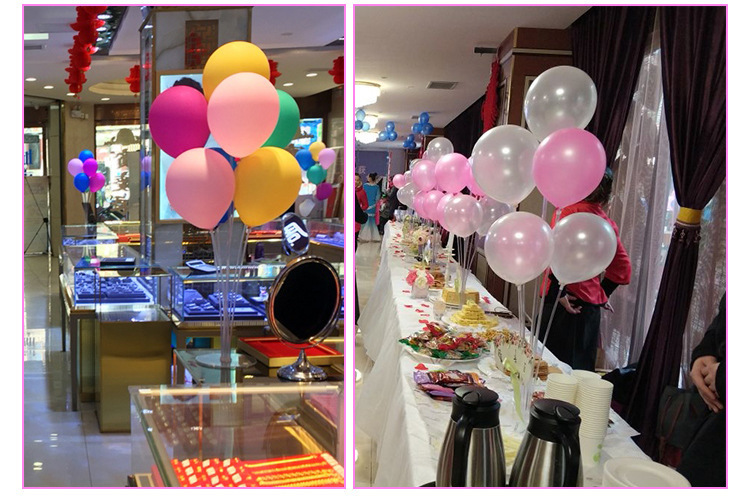 Balloon Table Drifting Display Stand Wedding Party Venue Atmosphere Layout Table Drifting Base Pole Bracket Detachable