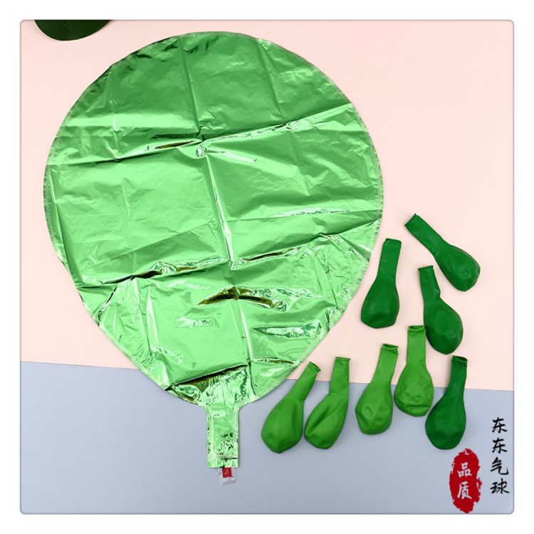10 PCs Colorful Color Matching Children's Girl's and Boy's Birthday Party Decoration Scene Layout Balloon Baby Full-Year Package