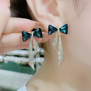 [Confession Balloon] Live Broadcast Hot-Selling Earrings Female Water Drop Ear Clip Fashion Exquisite Online Influencer Refined Eardrops Earrings
