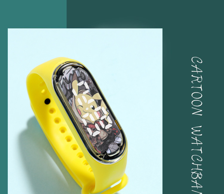 Cartoon Cartoon Luminous Bracelet & Watch Men & Women Trendy Touch Primary and Secondary School Children Sports Waterproof LED Watch Cartoon Cartoon Luminous Bracelet & Watch Men & Women Trendy Touch Primary and Secondary School Children Sports Waterproof LED Watch