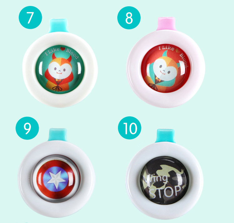 Cartoon Flash Mosquito Repellent Bracelet Luminous Anti-Mosquito Watch Mosquito Repellent Patch Children's Luminous Watch Mosquito Repellent Buckle Stall