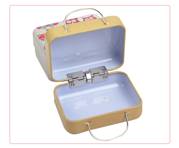 Fashion unique creative suitcase packaging box metal box chocolate tin box gift box wedding candy box Fashion unique creative suitcase packaging box metal box chocolate tin box gift box wedding candy box