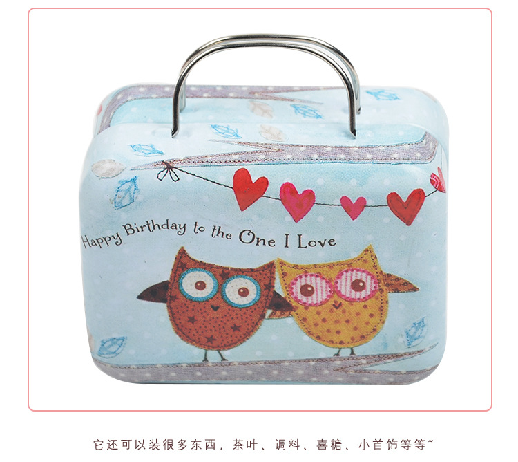 Fashion unique creative suitcase packaging box metal box chocolate tin box gift box wedding candy box Fashion unique creative suitcase packaging box metal box chocolate tin box gift box wedding candy box