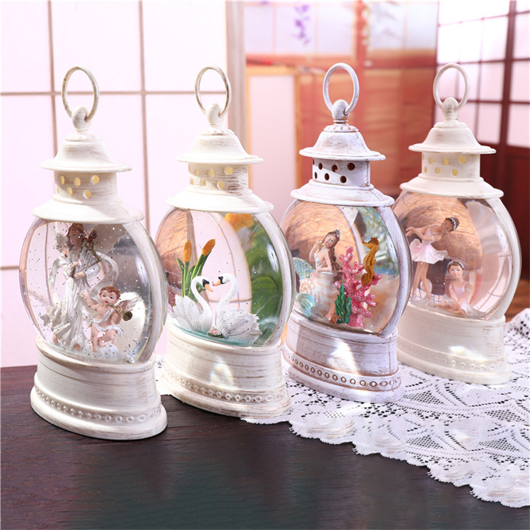 Factory customized hot sale white base resin swan Valentine&#039;