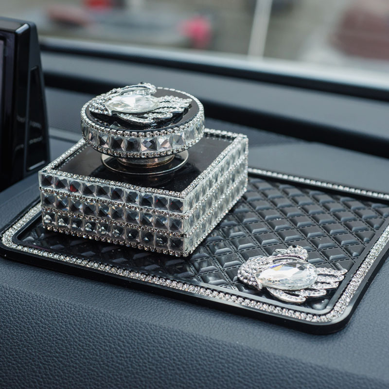 Seat Type Perfume Decoration Car Interior Design Accessories Car Perfume Decoration Perfume Decoration Alloy Swan Batch