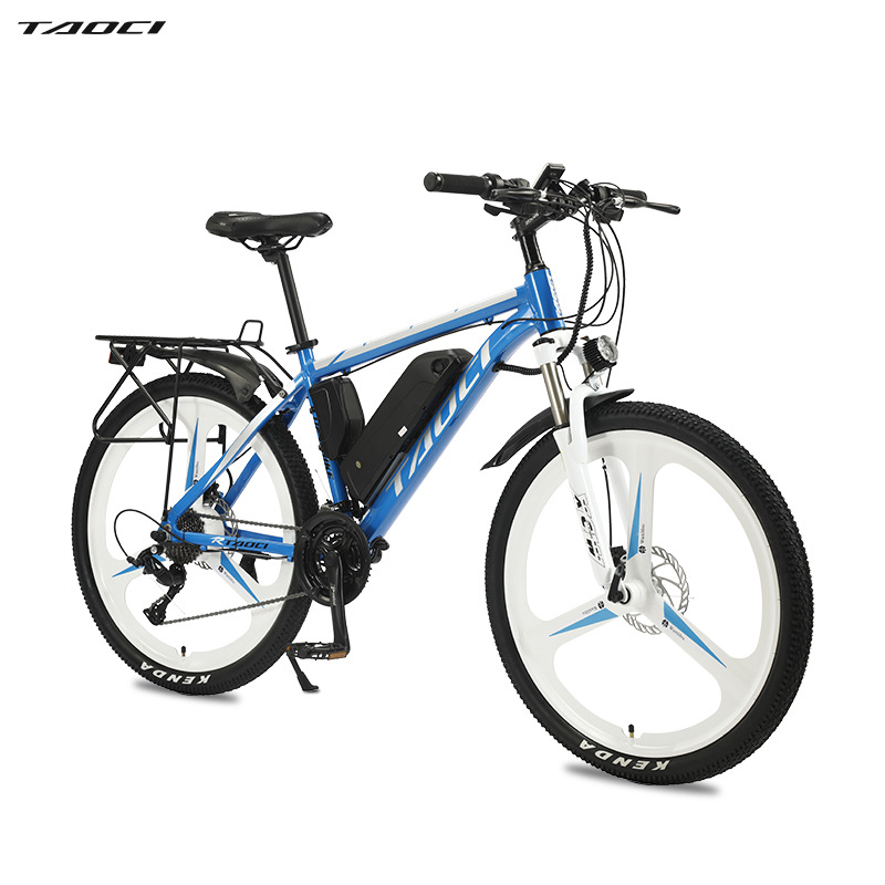 Factory Direct Sales 26-Inch Electric Bicycle Lithium Battery Helps Mountain Bike off-Road Adults Geared Bicycle One Piece Dropshipping