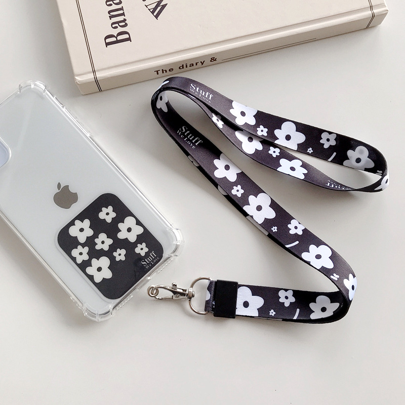 Phone Shell Stickers Lanyard Avoid Cutting into the Neck Anti-Lost Wide Version Mobile Phone Lanyard Ins Style Cartoon Wrist Strap Mobile Phone Case Rope Phone Shell Stickers Lanyard Avoid Cutting into the Neck Anti-Lost Wide Version Mobile Phone Lanyard Ins Style Cartoon Wrist Strap Mobile Phone Case Rope