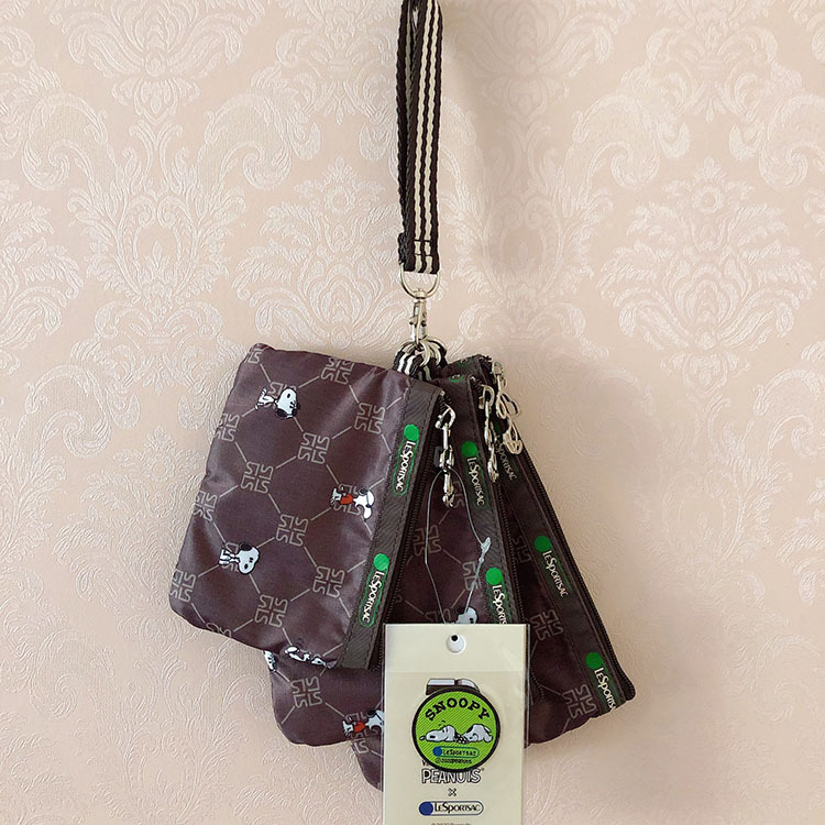 Anti-Spillage Multi-Layer Coin Purse Clutch Bag Storage Hand Line Wrist Bag Three-Piece Removable Small Number 3455