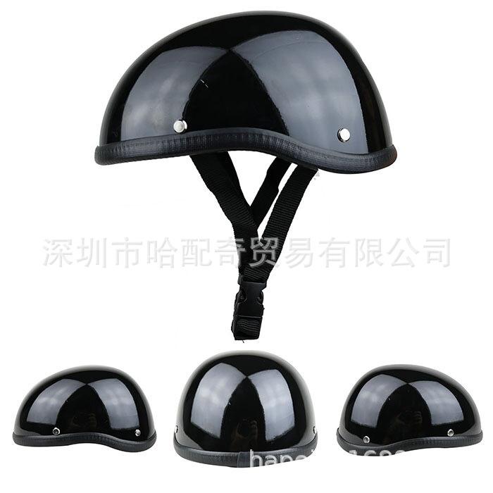 Wholesale Summer Half Helmet Harley Style Biker Melon Skin Spoon Helmet Electric Bicycle Helmet Wholesale Summer Half Helmet Harley Style Biker Melon Skin Spoon Helmet Electric Bicycle Helmet