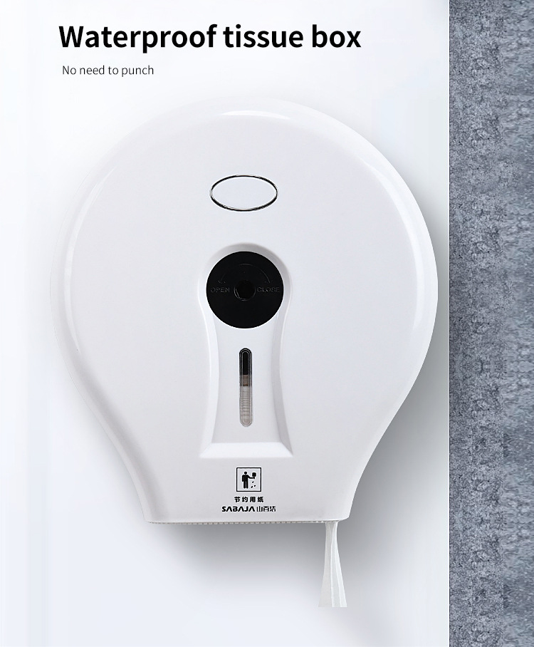 Hotel Toilet Large Roll Paper Box Wall-Mounted Large Plate Paper Box Toilet Chart Drum Punch-Free Paper Holder Hotel Toilet Large Roll Paper Box Wall-Mounted Large Plate Paper Box Toilet Chart Drum Punch-Free Paper Holder