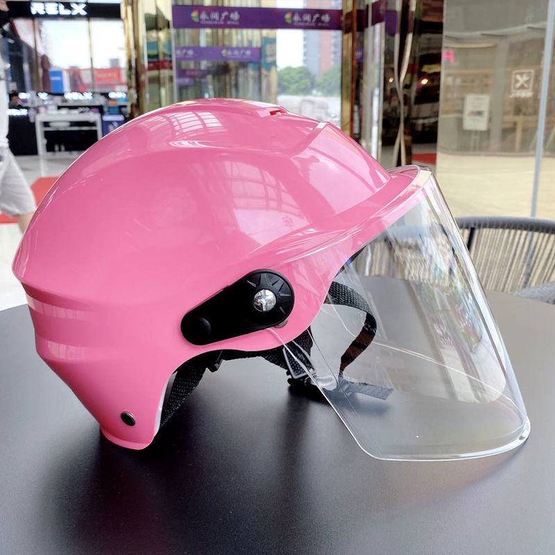 Motorcycle Helmet Female Summer Helmet Male Summer Electric Bicycle Helmet Female Four Seasons Cycling Full Face Helmet Sun Protection Adult New Motorcycle Helmet Female Summer Helmet Male Summer Electric Bicycle Helmet Female Four Seasons Cycling Full Face Helmet Sun Protection Adult New