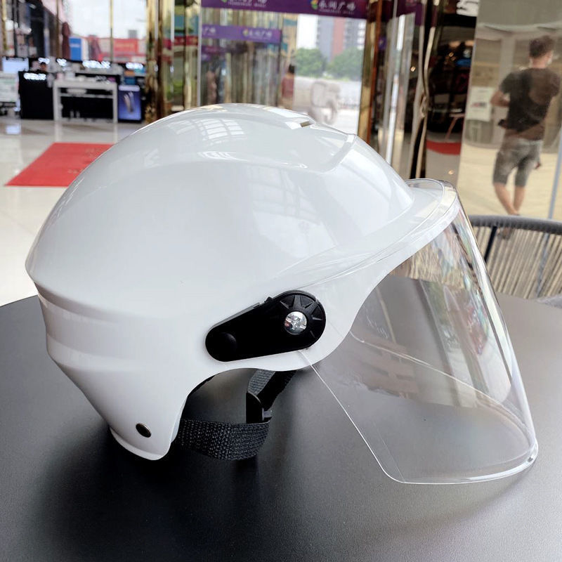 Motorcycle Helmet Female Summer Helmet Male Summer Electric Bicycle Helmet Female Four Seasons Cycling Full Face Helmet Sun Protection Adult New Motorcycle Helmet Female Summer Helmet Male Summer Electric Bicycle Helmet Female Four Seasons Cycling Full Face Helmet Sun Protection Adult New